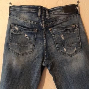 Depart West distressed mens Trouper 33W 34 length